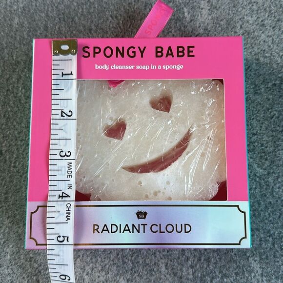 NIB Simply Southern Radiant Cloud Spongy Babe Body Cleanser Soap In a Sponge - Picture 8 of 9